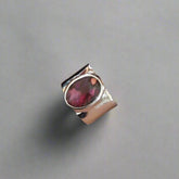 Pink Abalone Oval Ring - Doyle Design Dublin